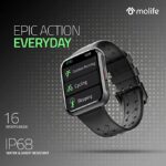 Molife Sense 315 Smart Watch 1.7 Inch Display ( Black) - Image 4