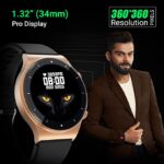 Fire-Boltt 360 Pro Bluetooth Calling Smart Watch (Gold) - Image 3