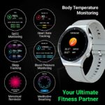 Fire-Boltt 360 Pro Bluetooth Calling Smart Watch (Silver) - Image 4