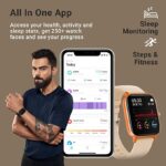 Fire-Boltt SpO2 Full Touch 1.4 inch Smart Watch (Gold) - Image 4