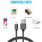 Ambrane BCL-15 IOS Lightning Braided Cable (Black) - Image 5