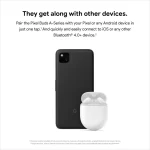 Google Pixel Buds A Series True Wireless Buds (White) - Image 9