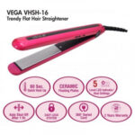 VEGA Trendy Hair Straightener With Adjustable VHSH-16 (Pink) - Image 3