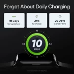 Dizo by realme TechLife Watch 2 Sports i Smart Watch (Black) - Image 5