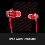 Noise Tune Elite Sport Neckband Bluetooth Headset (Vivid Red) - Image 2
