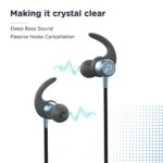Pebble Flex Lite Neckband with True Bass (Misty Black) - Image 3