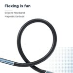 Pebble Flex Lite Neckband with True Bass (Misty Black) - Image 6