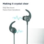 Pebble Flex Lite Neckband with True Bass (Teal Green) - Image 5