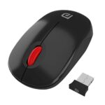 Portronics Toad 12 Wireless Optical Mouse (Black)
