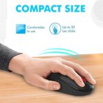 Portronics Toad 12 Wireless Optical Mouse (Black) - Image 3