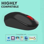 Portronics Toad 12 Wireless Optical Mouse (Black) - Image 5
