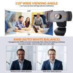 Tizum Web Camera Full HD 720P Widescreen Viewing Angle - Image 3