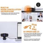Tizum Web Camera Full HD 720P Widescreen Viewing Angle - Image 5