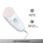 VEGA Electric Facial Cleanser and Massager Water Proof (Green) - Image 4